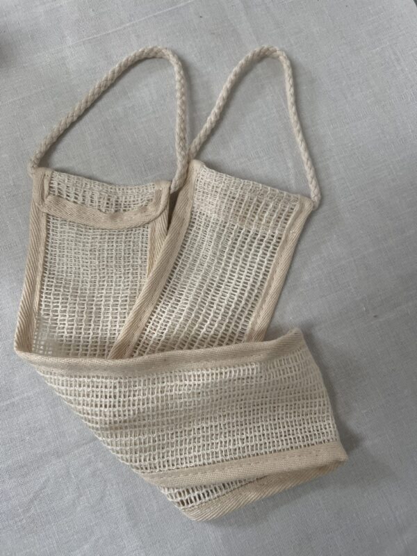 Back scrubber/cotton