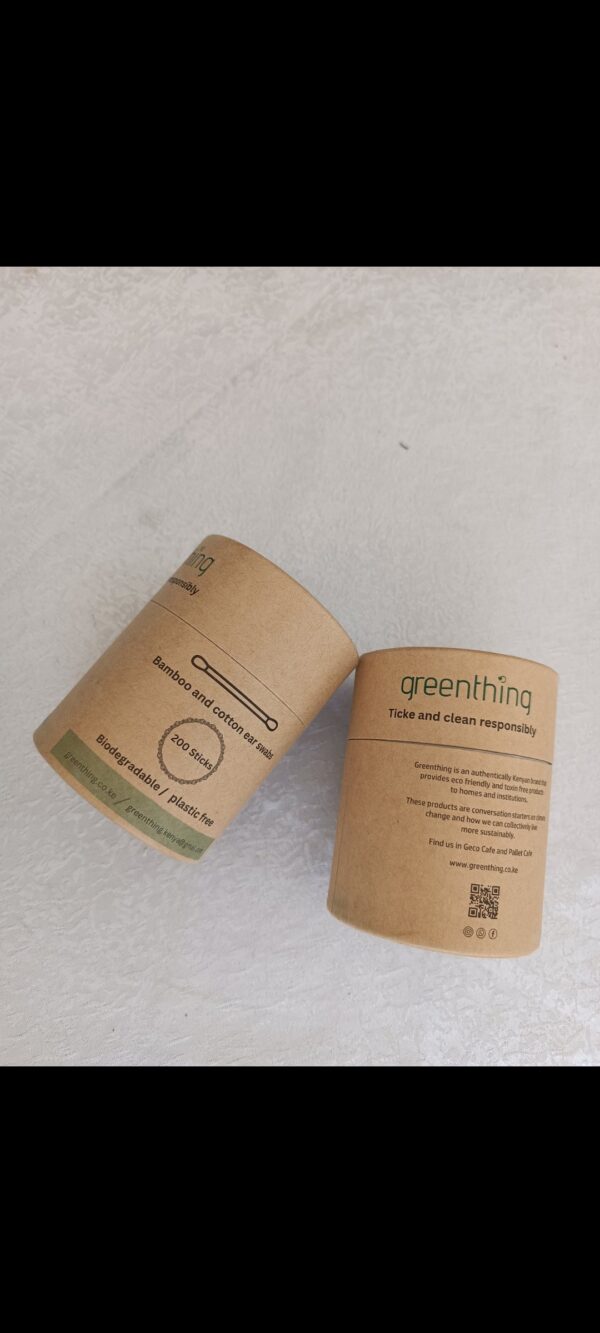 Bamboo ear swabs