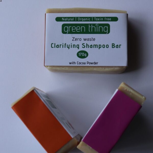 Clarifying shampoo bar