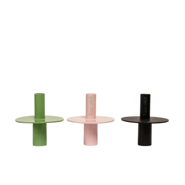 Metallic Candle Holder - Image 2