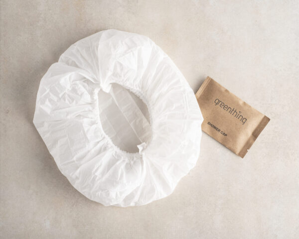 Biodegradable shower cap