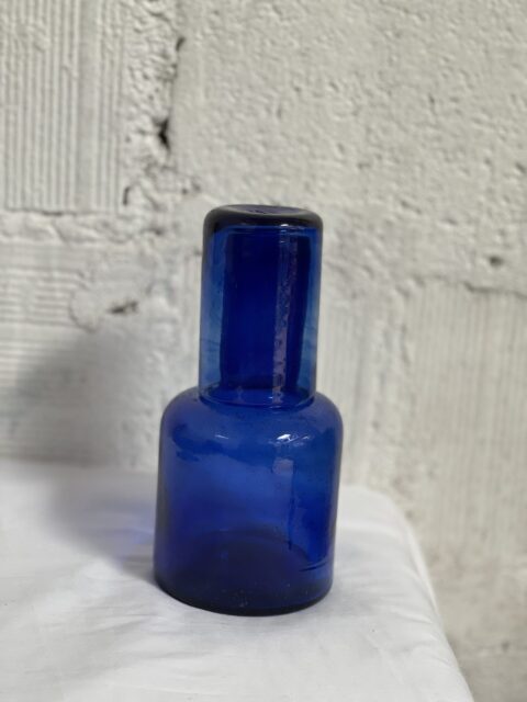Bedside / Nightstand Carafe - Blue