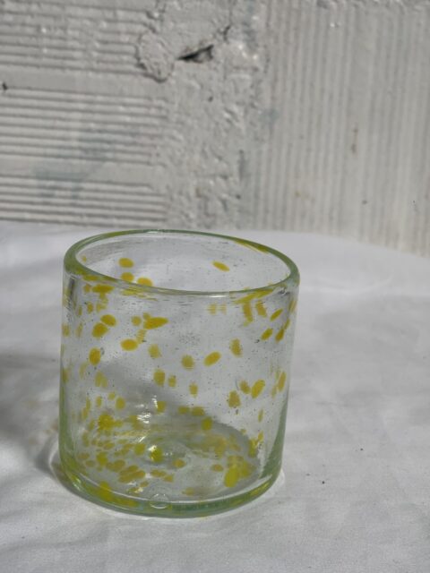 Madoadoa tumbler - yellow